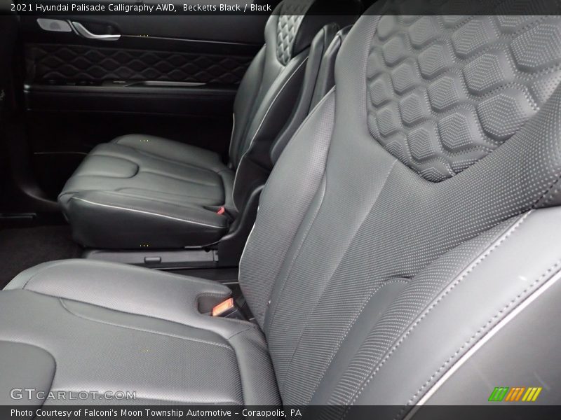 Rear Seat of 2021 Palisade Calligraphy AWD