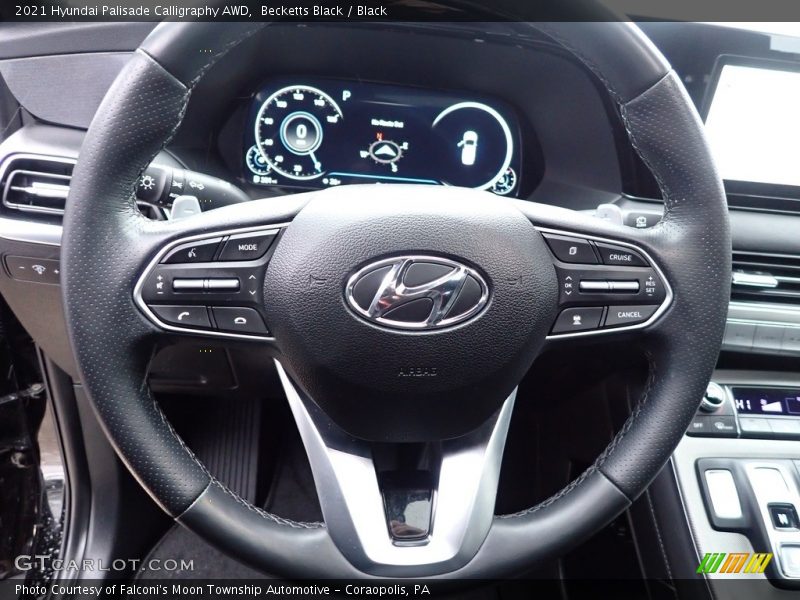 2021 Palisade Calligraphy AWD Steering Wheel