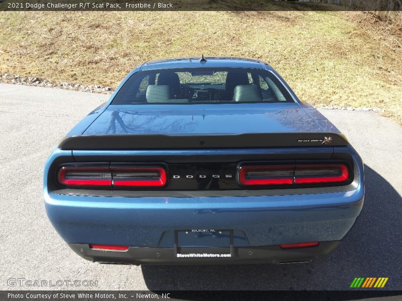 Frostbite / Black 2021 Dodge Challenger R/T Scat Pack
