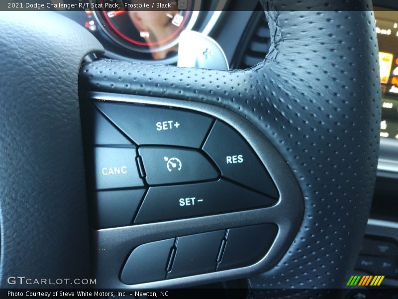 Frostbite / Black 2021 Dodge Challenger R/T Scat Pack