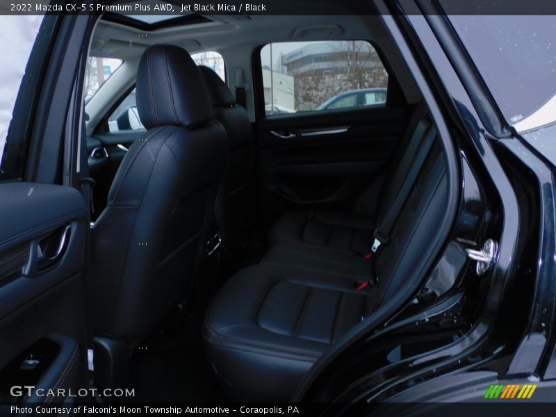 Jet Black Mica / Black 2022 Mazda CX-5 S Premium Plus AWD