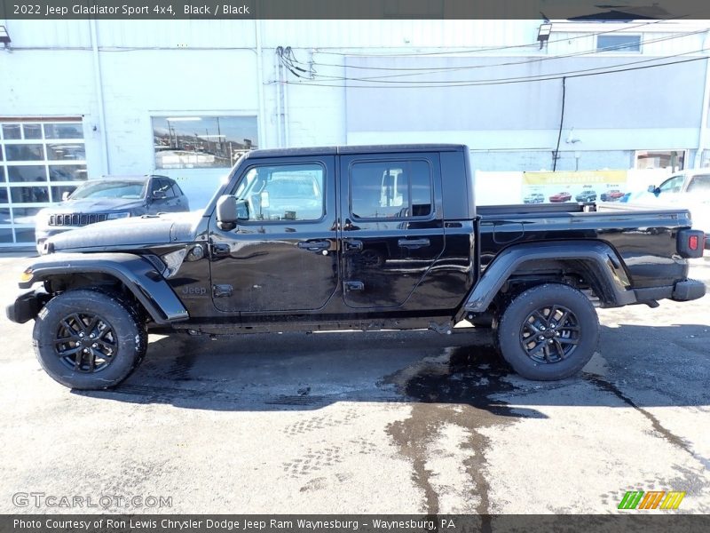 Black / Black 2022 Jeep Gladiator Sport 4x4