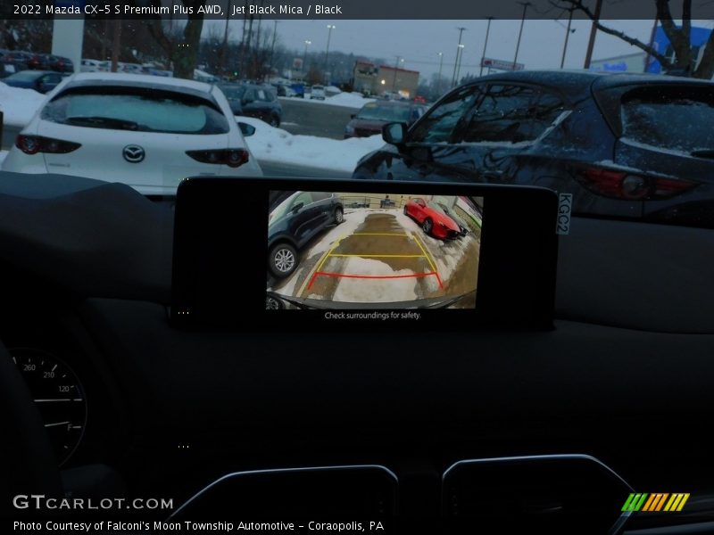 Jet Black Mica / Black 2022 Mazda CX-5 S Premium Plus AWD
