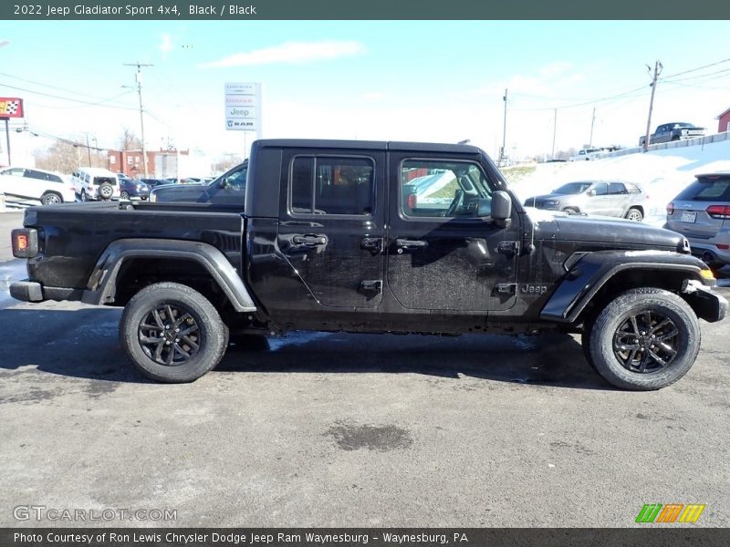 Black / Black 2022 Jeep Gladiator Sport 4x4