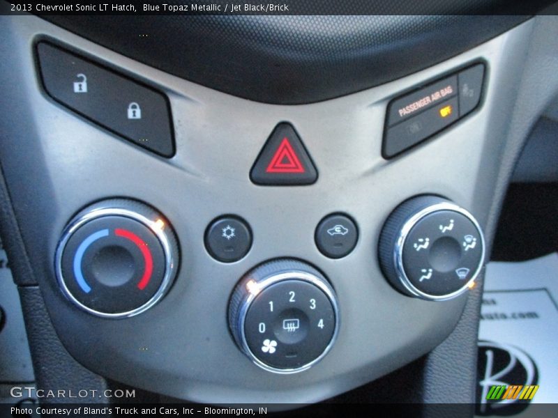 Controls of 2013 Sonic LT Hatch