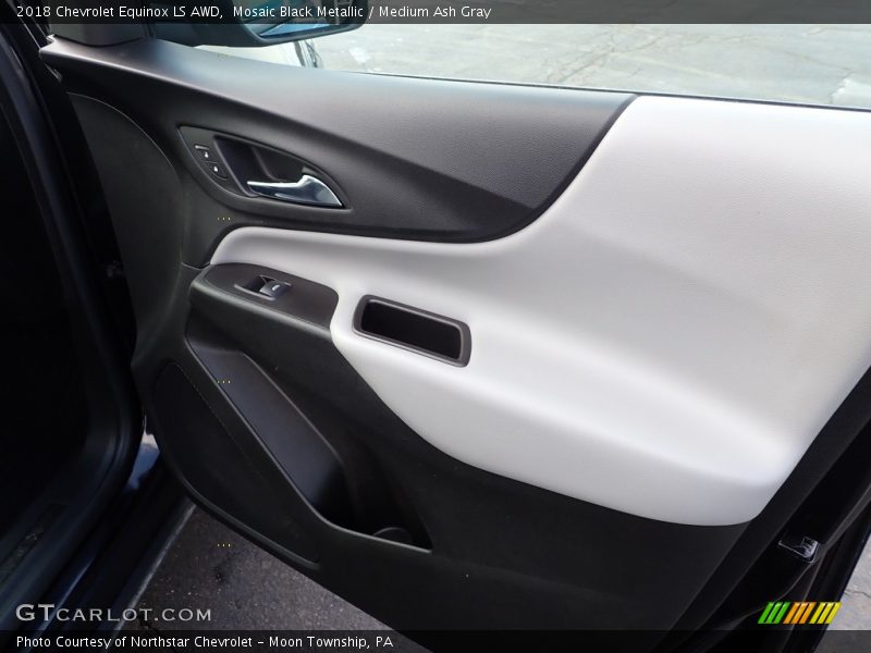 Mosaic Black Metallic / Medium Ash Gray 2018 Chevrolet Equinox LS AWD