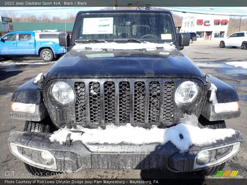 Black / Black 2022 Jeep Gladiator Sport 4x4