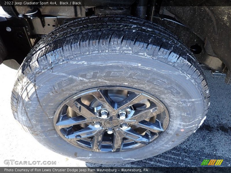 Black / Black 2022 Jeep Gladiator Sport 4x4