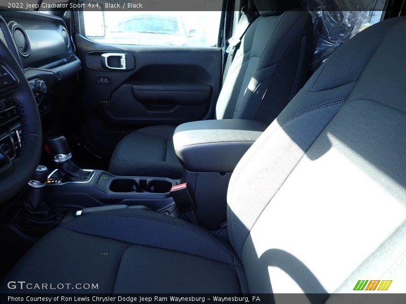 Black / Black 2022 Jeep Gladiator Sport 4x4