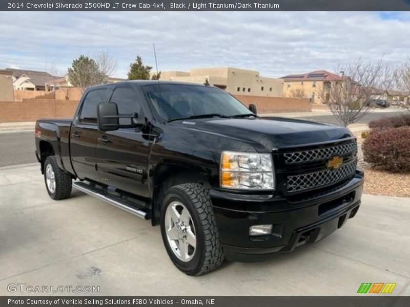 Black / Light Titanium/Dark Titanium 2014 Chevrolet Silverado 2500HD LT Crew Cab 4x4