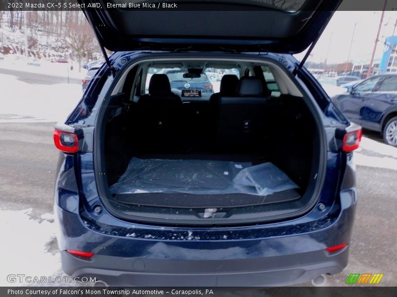 Eternal Blue Mica / Black 2022 Mazda CX-5 S Select AWD