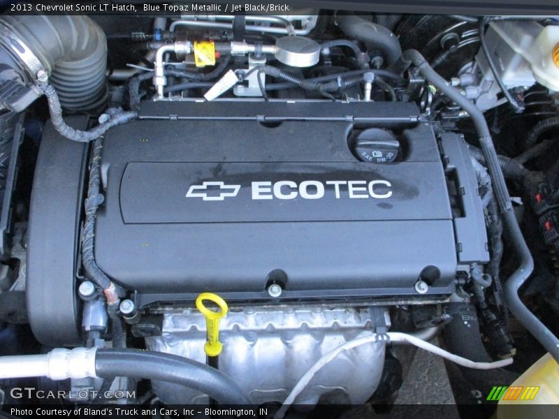  2013 Sonic LT Hatch Engine - 1.8 Liter DOHC 16-Valve ECOTEC 4 Cylinder