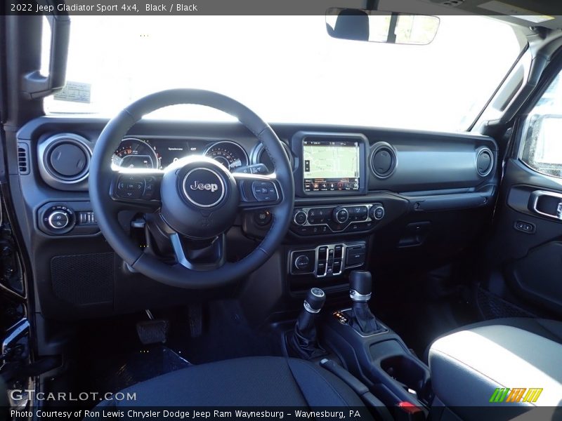 Black / Black 2022 Jeep Gladiator Sport 4x4