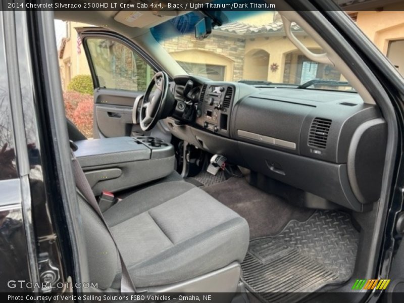 Black / Light Titanium/Dark Titanium 2014 Chevrolet Silverado 2500HD LT Crew Cab 4x4