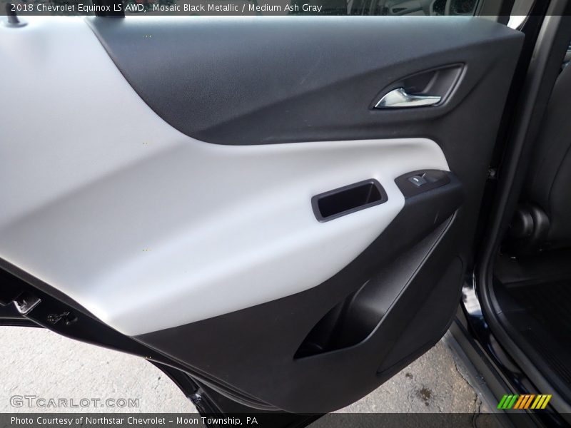 Mosaic Black Metallic / Medium Ash Gray 2018 Chevrolet Equinox LS AWD