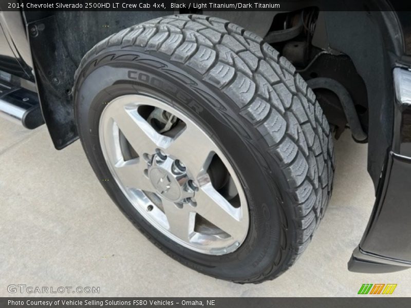 Black / Light Titanium/Dark Titanium 2014 Chevrolet Silverado 2500HD LT Crew Cab 4x4