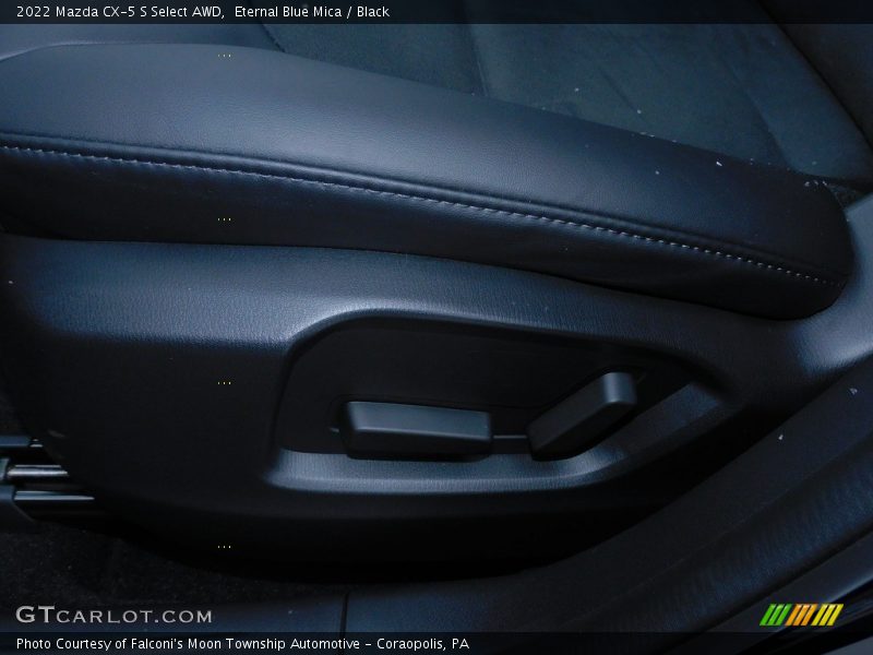 Eternal Blue Mica / Black 2022 Mazda CX-5 S Select AWD