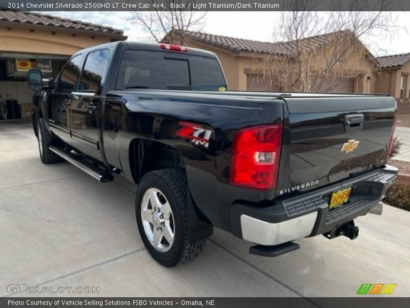 Black / Light Titanium/Dark Titanium 2014 Chevrolet Silverado 2500HD LT Crew Cab 4x4