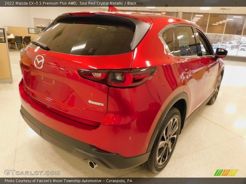 Soul Red Crystal Metallic / Black 2022 Mazda CX-5 S Premium Plus AWD