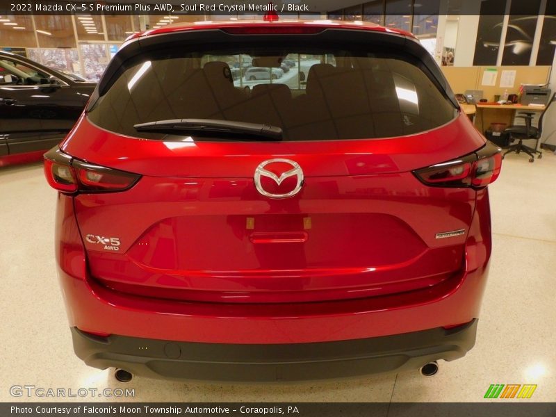 Soul Red Crystal Metallic / Black 2022 Mazda CX-5 S Premium Plus AWD