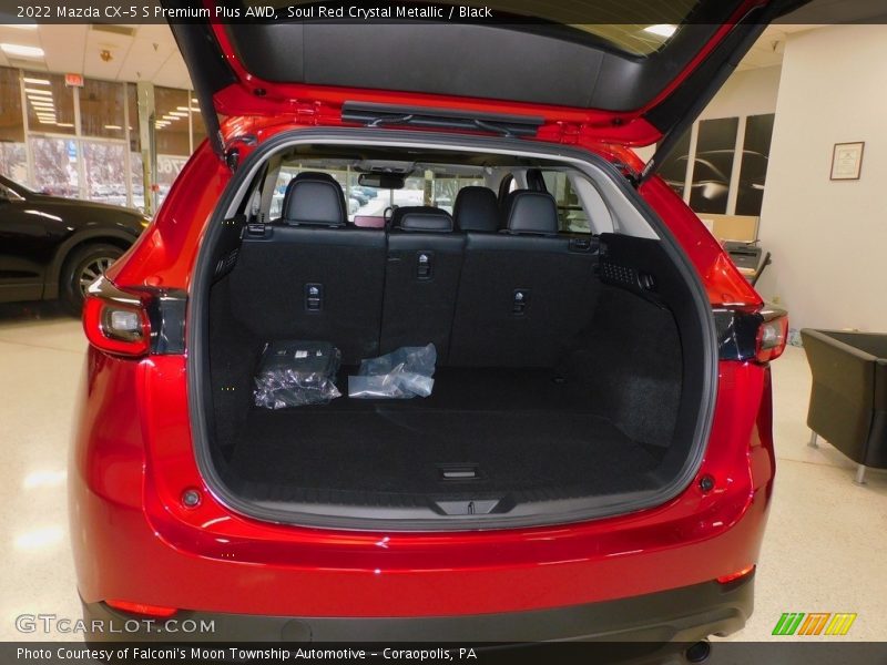 Soul Red Crystal Metallic / Black 2022 Mazda CX-5 S Premium Plus AWD