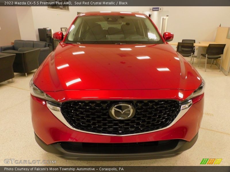 Soul Red Crystal Metallic / Black 2022 Mazda CX-5 S Premium Plus AWD