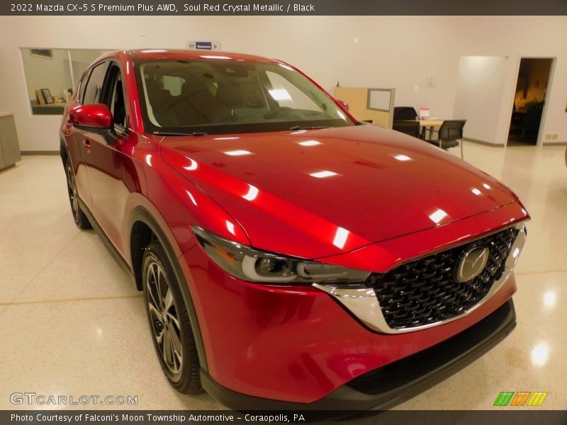 Front 3/4 View of 2022 CX-5 S Premium Plus AWD