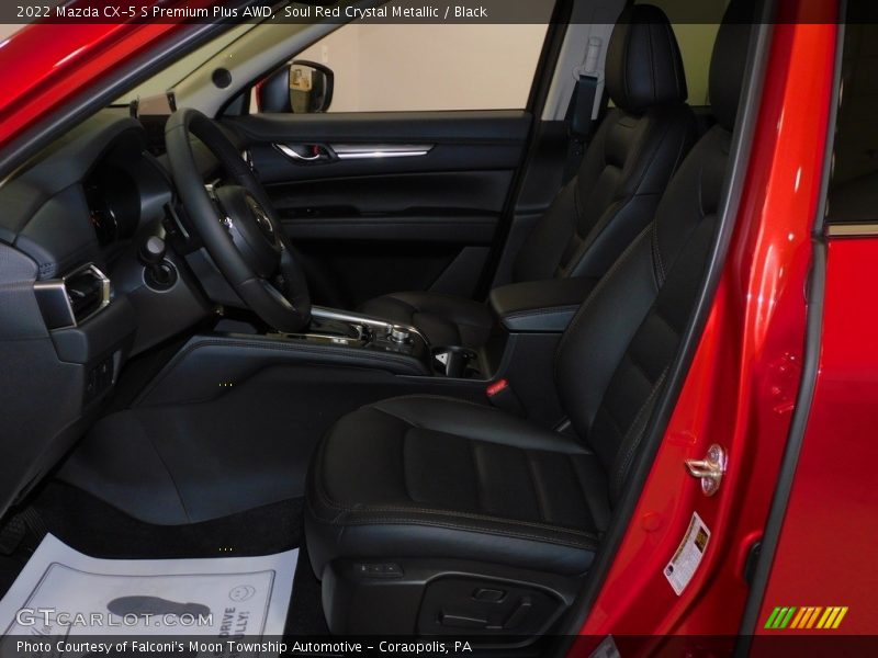 Soul Red Crystal Metallic / Black 2022 Mazda CX-5 S Premium Plus AWD