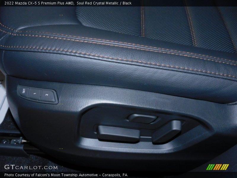 Soul Red Crystal Metallic / Black 2022 Mazda CX-5 S Premium Plus AWD