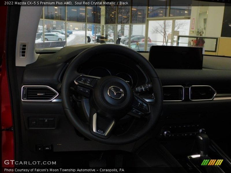 Soul Red Crystal Metallic / Black 2022 Mazda CX-5 S Premium Plus AWD