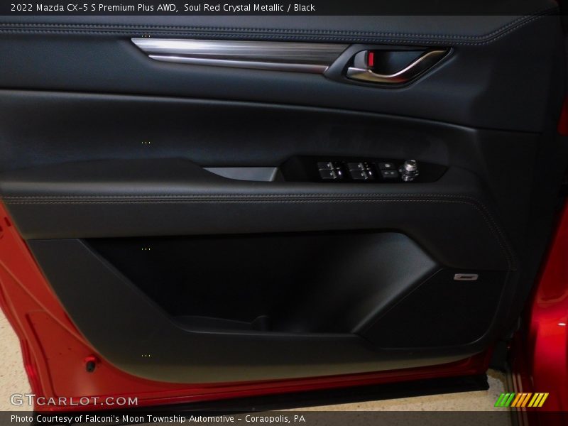 Soul Red Crystal Metallic / Black 2022 Mazda CX-5 S Premium Plus AWD