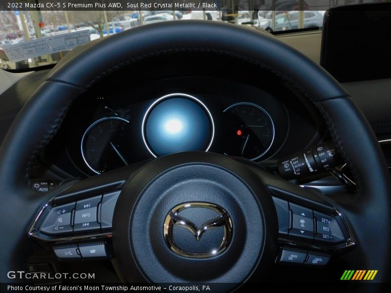 Soul Red Crystal Metallic / Black 2022 Mazda CX-5 S Premium Plus AWD