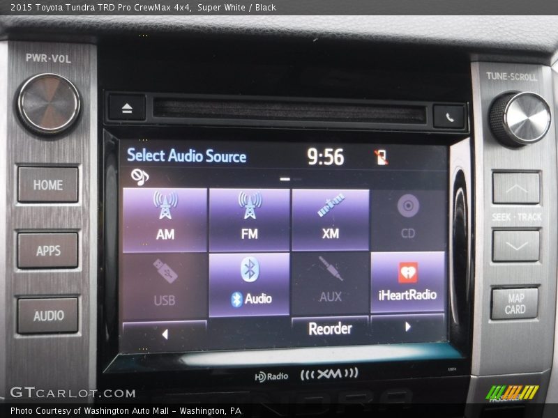Super White / Black 2015 Toyota Tundra TRD Pro CrewMax 4x4