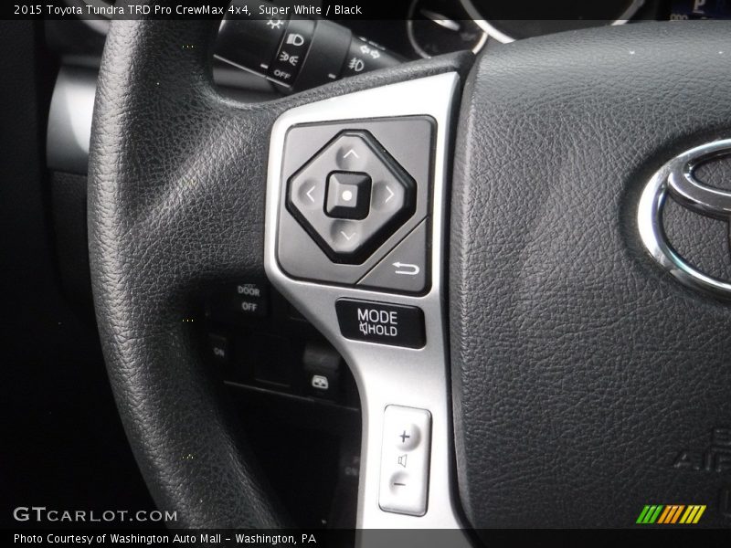 Super White / Black 2015 Toyota Tundra TRD Pro CrewMax 4x4