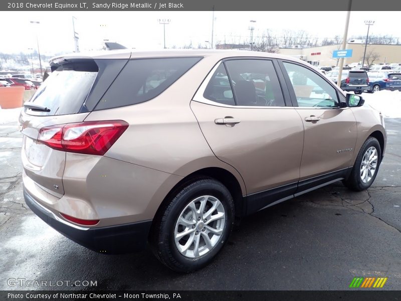 Sandy Ridge Metallic / Jet Black 2018 Chevrolet Equinox LT