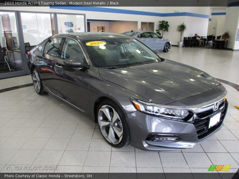Modern Steel Metallic / Black 2020 Honda Accord Touring Sedan
