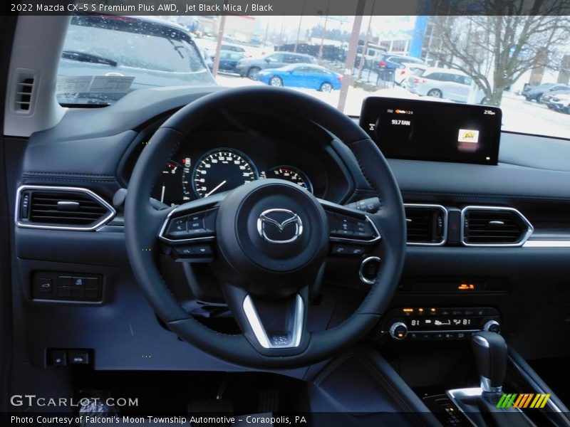Dashboard of 2022 CX-5 S Premium Plus AWD