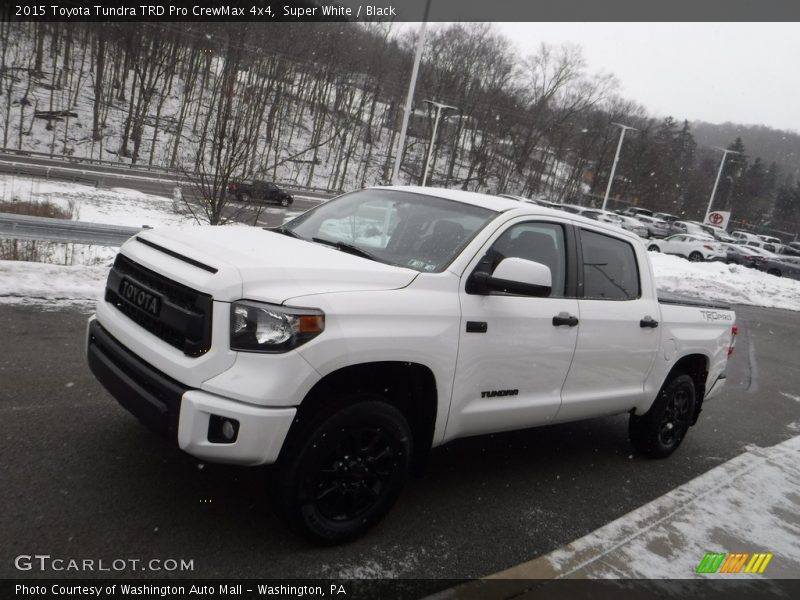 Super White / Black 2015 Toyota Tundra TRD Pro CrewMax 4x4