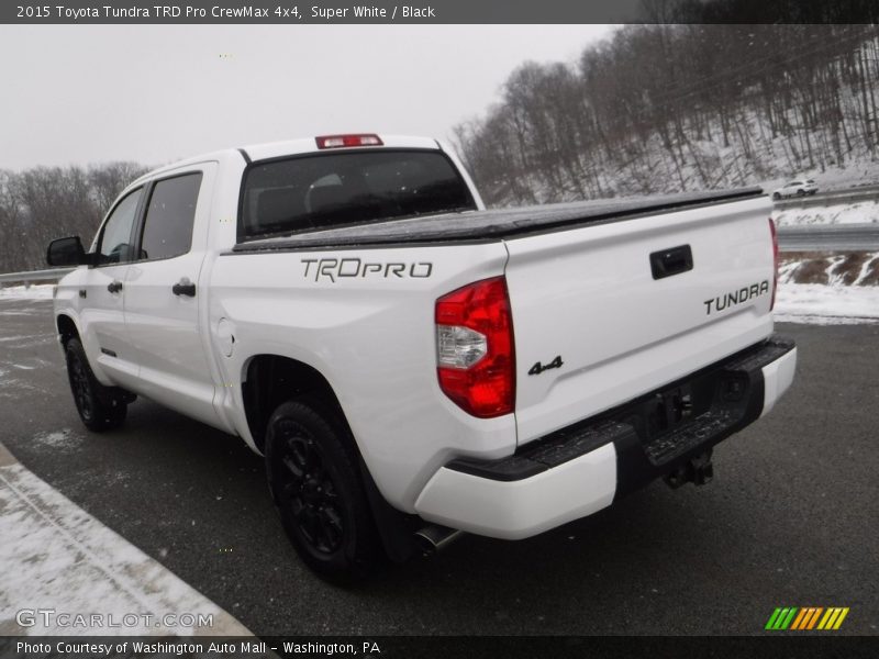 Super White / Black 2015 Toyota Tundra TRD Pro CrewMax 4x4
