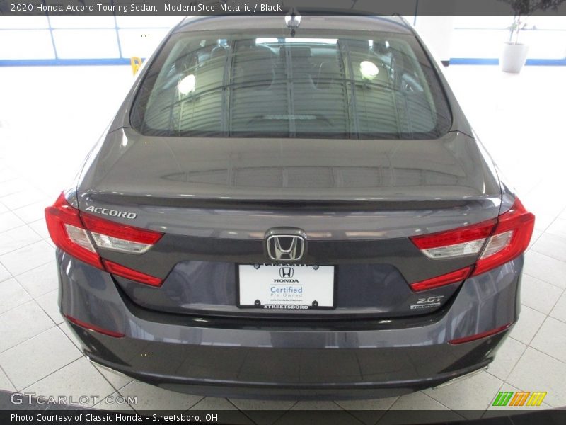 Modern Steel Metallic / Black 2020 Honda Accord Touring Sedan