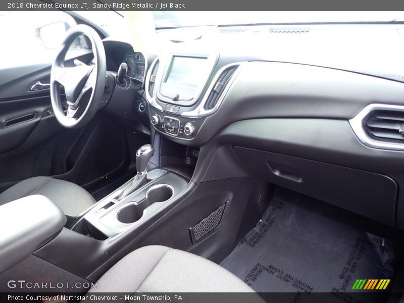 Sandy Ridge Metallic / Jet Black 2018 Chevrolet Equinox LT