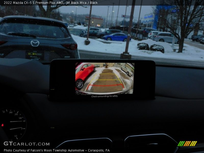 Jet Black Mica / Black 2022 Mazda CX-5 S Premium Plus AWD