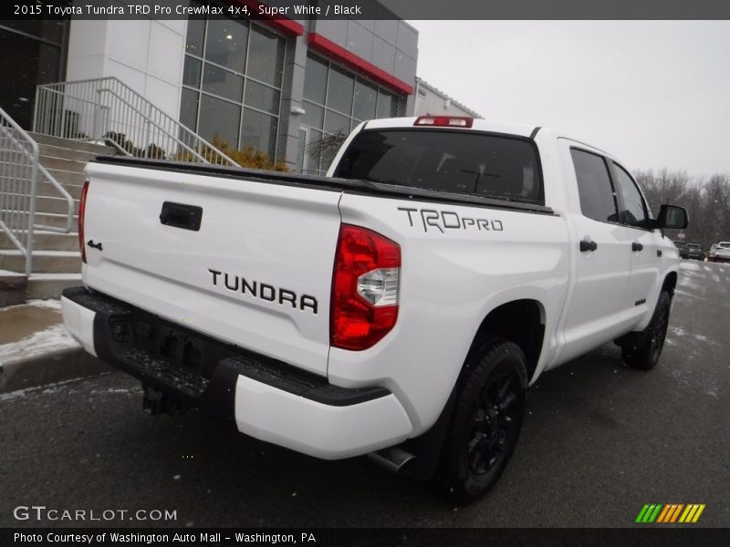 Super White / Black 2015 Toyota Tundra TRD Pro CrewMax 4x4