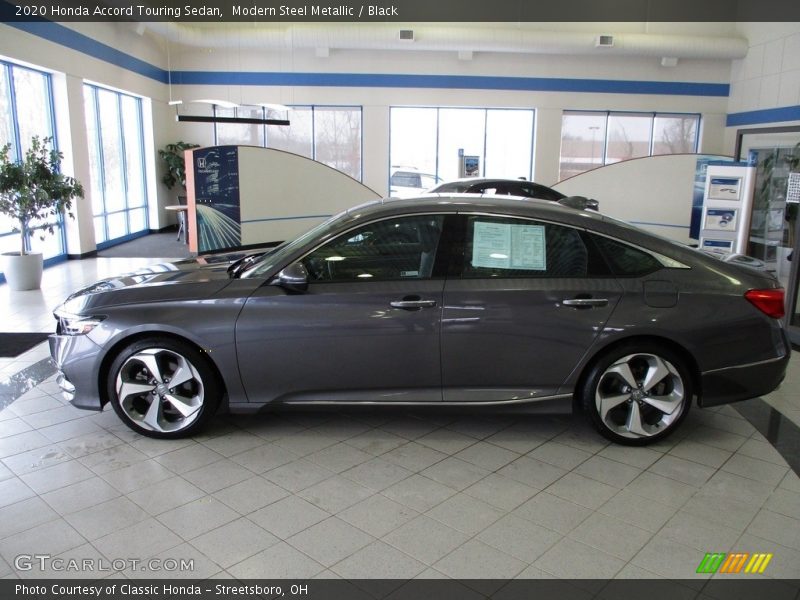 Modern Steel Metallic / Black 2020 Honda Accord Touring Sedan