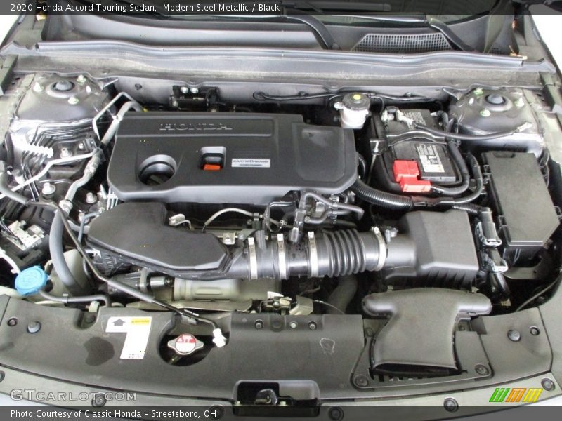Modern Steel Metallic / Black 2020 Honda Accord Touring Sedan