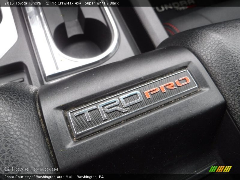 Super White / Black 2015 Toyota Tundra TRD Pro CrewMax 4x4