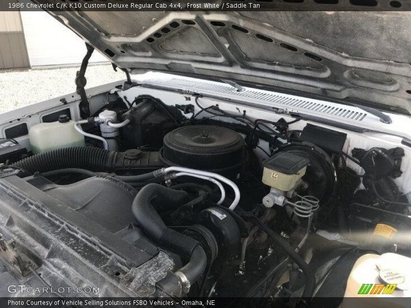  1986 C/K K10 Custom Deluxe Regular Cab 4x4 Engine - 5.0 Liter OHV 16-Valve V8