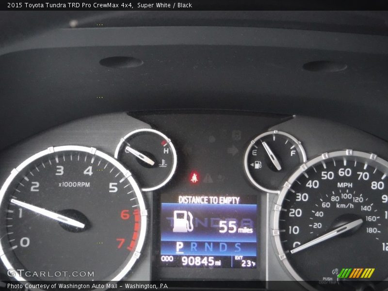 Super White / Black 2015 Toyota Tundra TRD Pro CrewMax 4x4