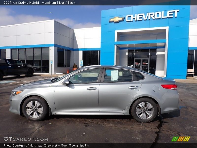 2017 Optima Hybrid Aluminum Silver