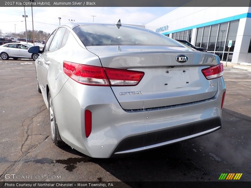 Aluminum Silver / Black 2017 Kia Optima Hybrid